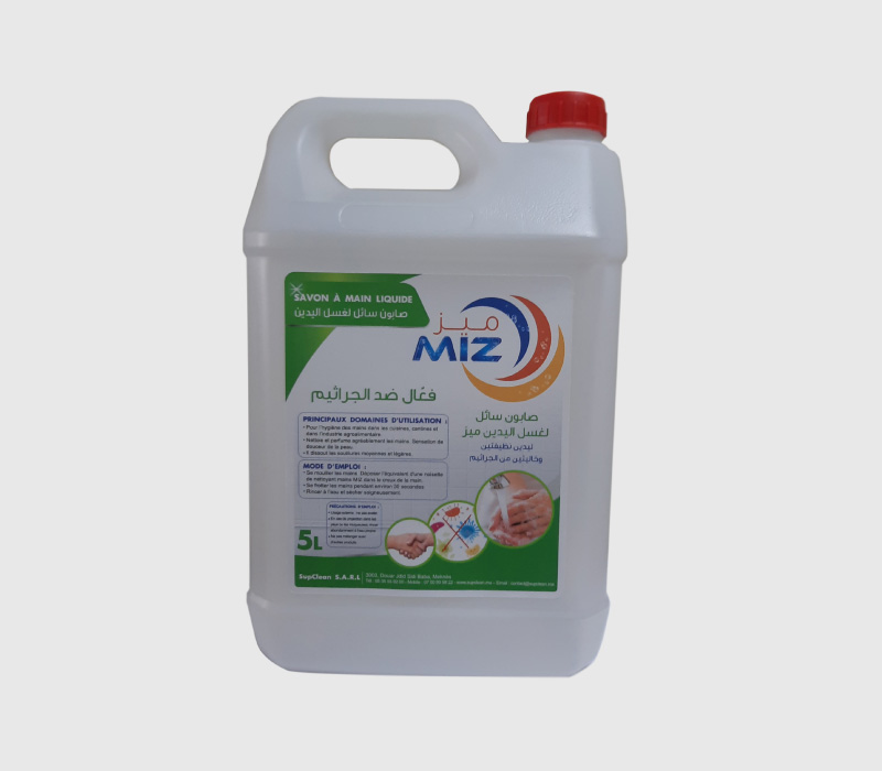 Savon liquide à main 5L pro